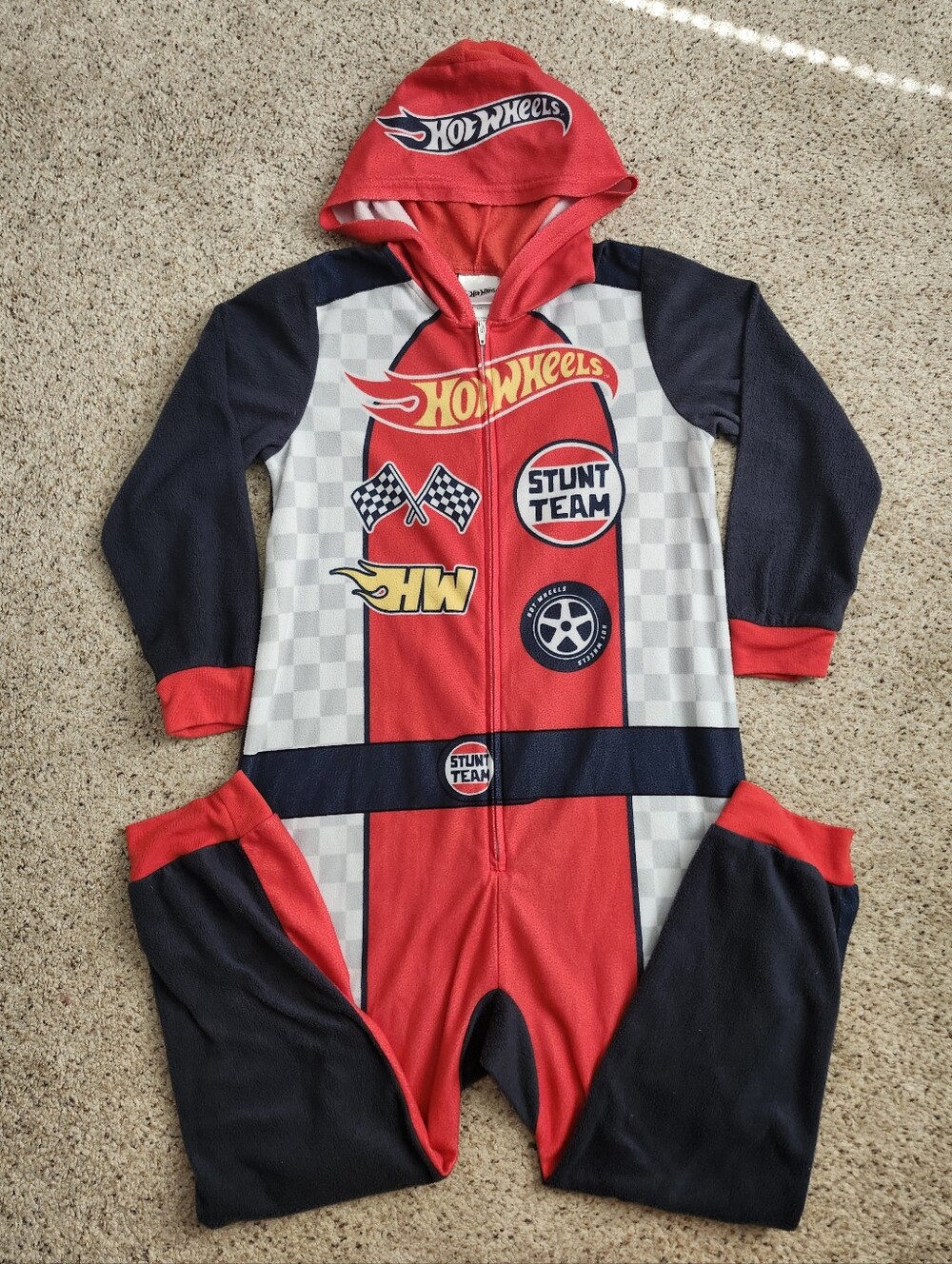 Hot Wheels Kids Fleece Bodysuit